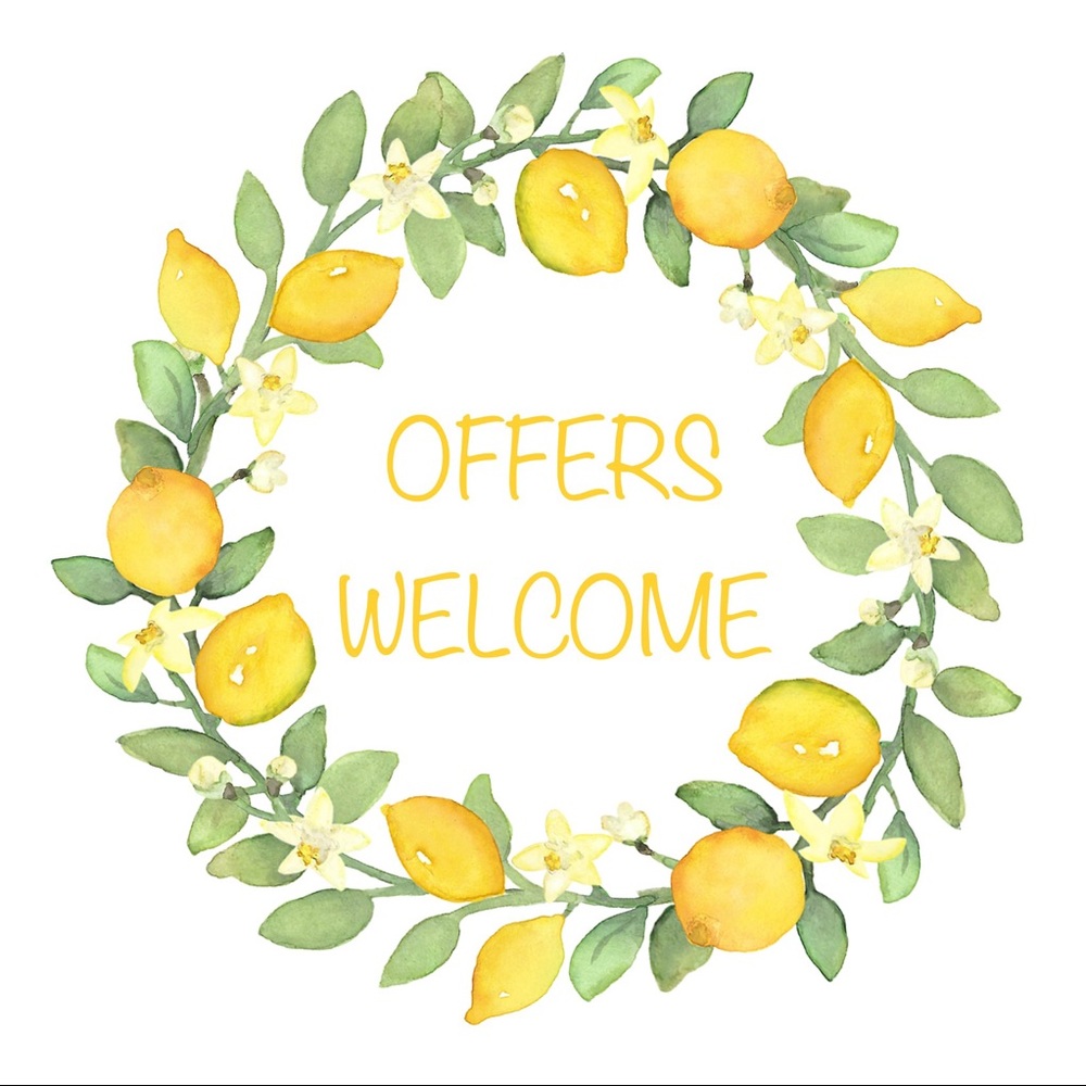 Offers Welcome! 🍋